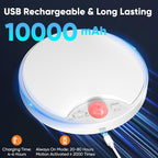 2 Pack 10000mAh Rechargeable Motion Sensor Ceiling Light - Image 2