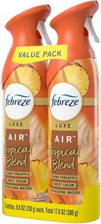 Febreze Air Freshener Spray, Odor-Fighting Room Spray, Tropical Blend Scent - Image 9