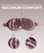 SUNDAYSILKS™ Exclusive Mulberry Silk Sleep Mask | Soft Eye Covers, and - Image 6
