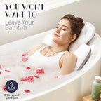Full Body Bath Pillow for Bathtub, Thick Bathtub Cushion, Luxury Tub Pillow for - Image 4