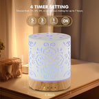 EQUSUPRO Essential Oil Diffuser 300ML Metal Aromatherapy Diffuser - Image 4