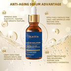 OLAVITA Liquid Solution Anti Aging Serum – New Upgraded Vitamin C Hydrating & - Image 4