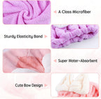 Microfiber Hair Drying Caps, Shower Caps - Image 4