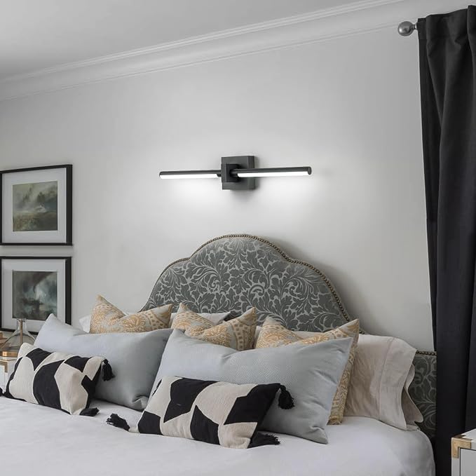 EDISLIVE Modern Dimmable LED Vanity Light 360° Rotatable Bathroom Vanity Wall - Image 7