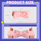 WSYUB Spa Headbands, Makeup Headband, Bow Headband - Image 2