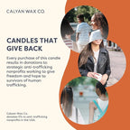 Calyan Wax Co. Golden Cider & Nutmeg 3 Wick Scented Candle - Image 9