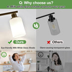 MOKATNG 4-Light Bathroom Light Fixtures, Vanity Light - Image 6