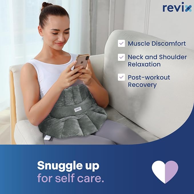 REVIX Microwave Heating Pad for Neck Shoulders - Image 6