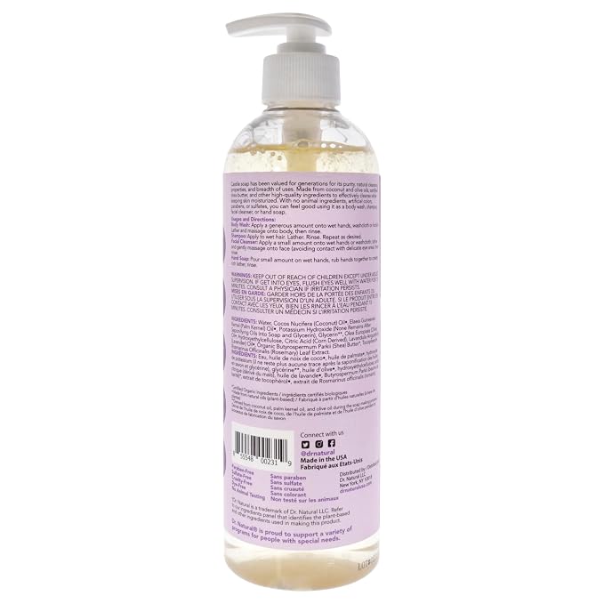 Dr. Natural Castile Liquid Soap - Image 4