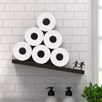 Artori Floating Toilet Paper Shelf Storage - Image 5