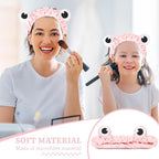 Jowmoy Pink Frog Eye Elastic Headband - Image 6