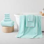 REDKISS 8-Piece Soft Bath Towel Sets, Extra Large 2 Bath Sheet, 2 Hand Towel - Image 2