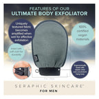 Seraphic Skincare Ultimate Body Exfoliating Mitt - Image 3