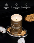 M&SENSE Bubbly Champagne Large Candles - Image 4