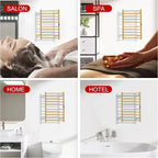 Electric Towel Warmer Rack, Heating Towel Warmer, Timer & Temperature Control - Image 8