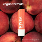 NIVEA Peach Lip Care, Tinted Lip Balm Pack - Image 9
