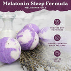 Purple Canyon Bath to Bed Natural Bath Bombs | Calming and Relaxing Sleep - Image 3