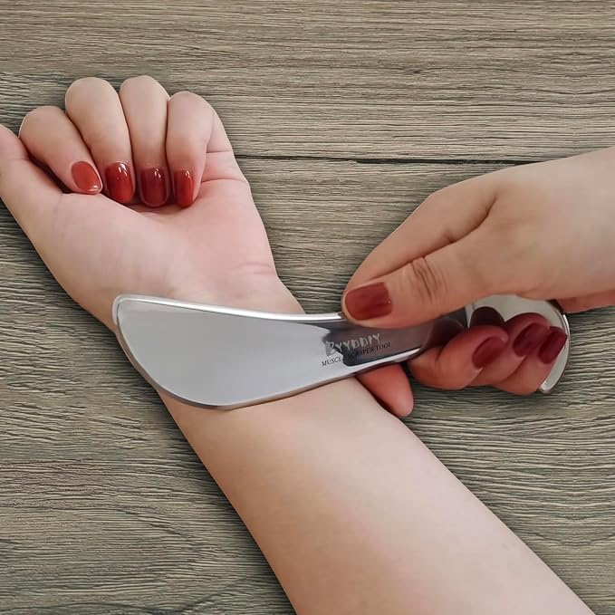 BYYDDIY Stainless Steel Gua Sha Muscle Scraper Scraping Massage Tool Kit - Image 7