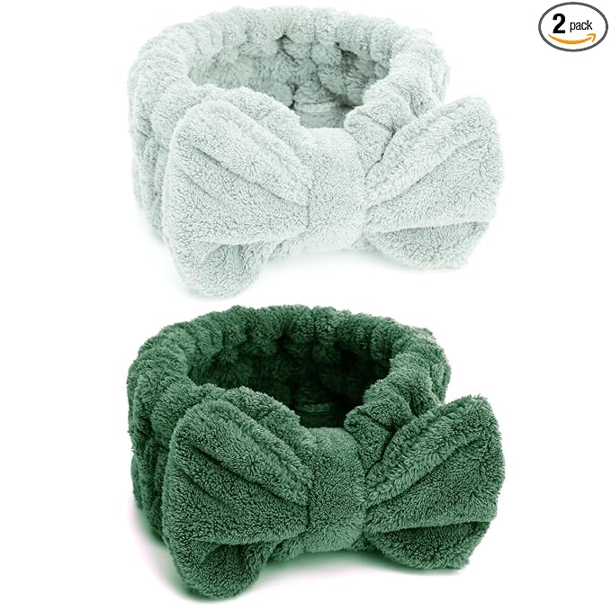 Huachi Headbands for Women Makeup Face Wash Head Band for Women Girls, by Huachi