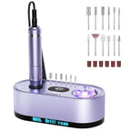 JOSGLOI Electric Nail Drill Professional: 40000RPM Electric Nail File Kit E by JOSGLOI