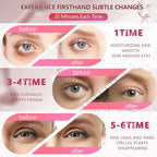 Pink Eye Mask 60Pcs, 5 Portable 24K Gold Collagen Under Eye Patches, 30 Pairs - Image 5