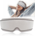 Heated Eye Mask for Dry Eyes, Cooling Sleep Mask for Puffy Eyes Relief by Rythliber