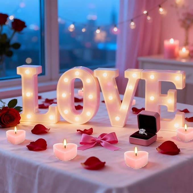 Valentine's Gift 50 PCS Heart Shaped Tea Light Candles, Rose Scented 4-Hour - Image 6