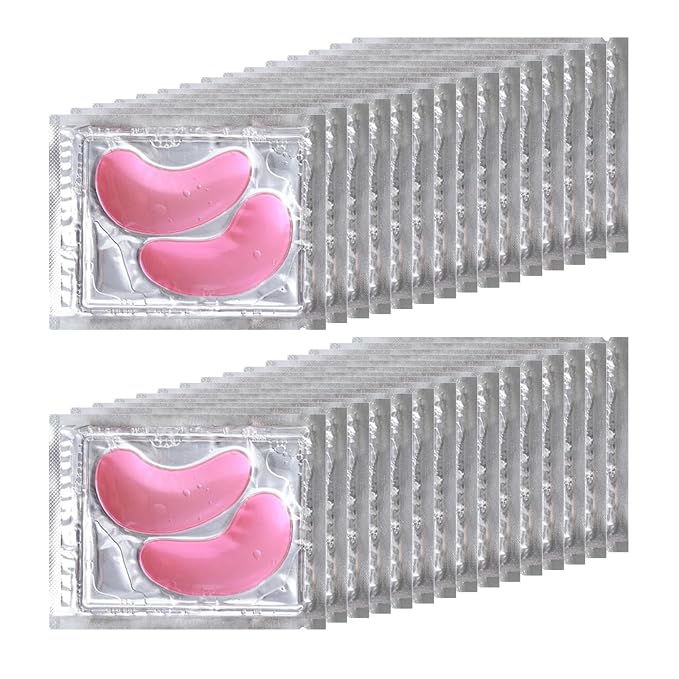 30 Pairs Pink Eye Masks, Under Eye Patches by Firstfly