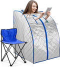 Infrared FAR IR Negative Ion Portable Indoor Personal Spa Sauna by Durherm by Durasage