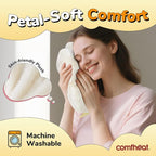 Microwave Heating Pad for Pain Relief, Moist Heat Pack Hot Compress for Period - Image 7