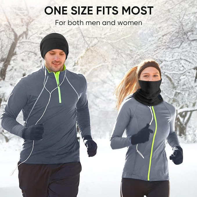 TICONN Neck Gaiter Face Cover Scarf, Neck Warmer Breathable Sun & Wind-proof - Image 5