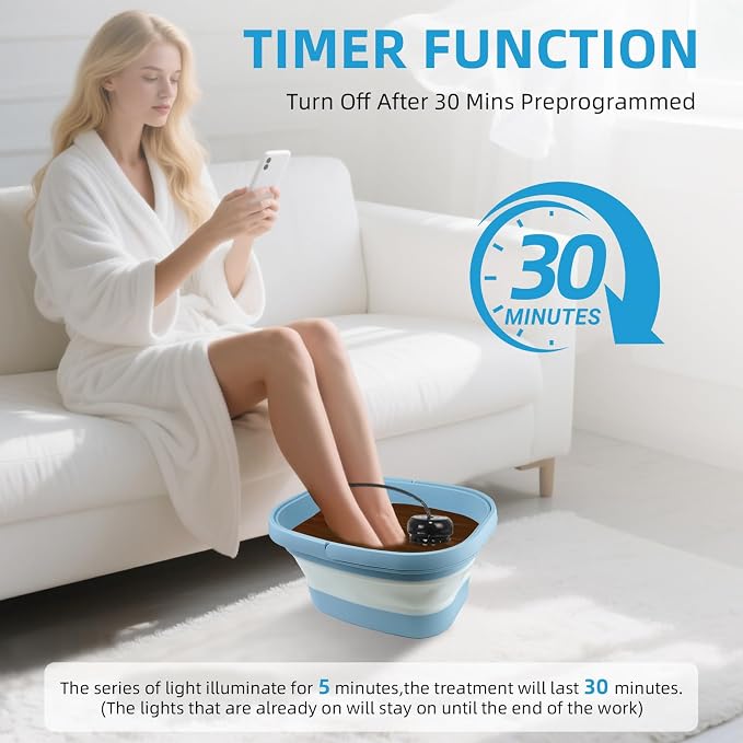 Ionic Foot Bath Detox Machine, Ionic Foot Spa to Remove Toxins - Image 5