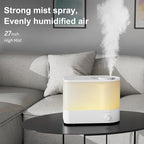 Megawise Cool Mist Ultrasonic Humidifier, Adjustable Mist Control, Quiet - Image 7