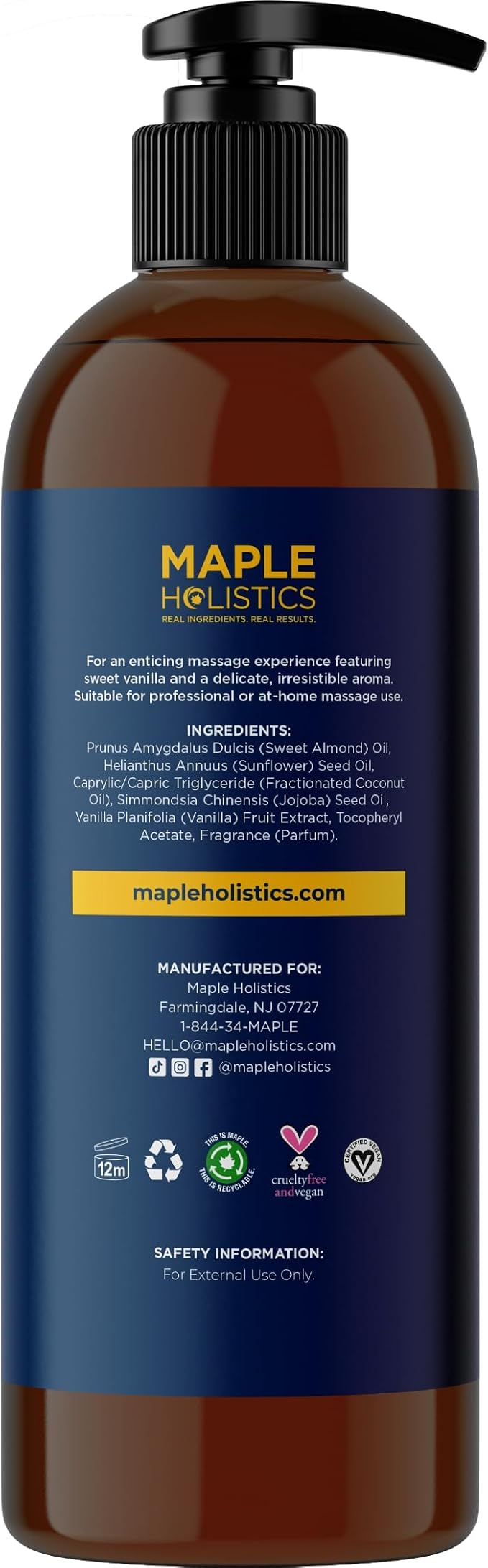 Luxurious Vanilla Massage Oil for Couples - Image 6