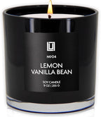 Lulu Candles | Lemon & Vanilla Bean | Luxury Scented Soy Jar Candle | Hand - Image 2
