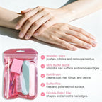 5-Piece Disposable Manicure Kit, Bulk Mini Nail Care Set - Image 4