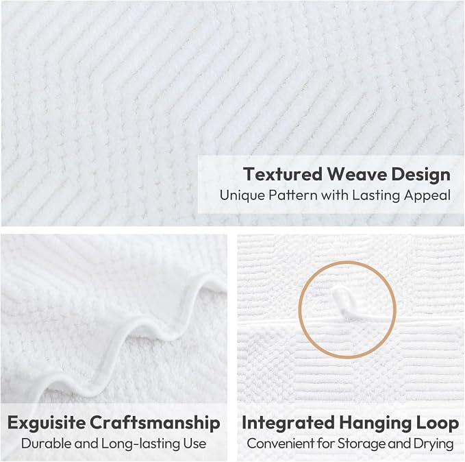 JML Bath Towels Set, Large Microfiber Body Towel - Image 3