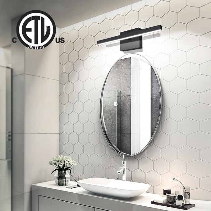 VOLISUN Modern Bathroom Vanity Light 15.7 inch, 12W Dimmable 5CCT Led Bathroom - Image 4