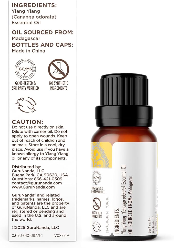 GuruNanda Ylang Ylang Essential Oil - Image 8