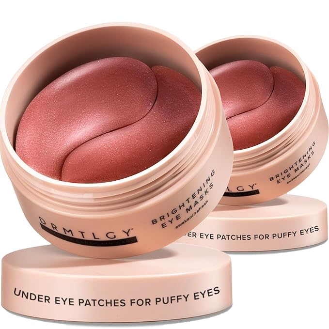 DRMTLGY Brightening Eye Masks – Biodegradable Hydrogel Under Eye Patches by DRMTLGY