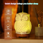 Owl Ceramic Aromatherapy Diffuser INRORANS 160ml Stone ultrasonic Cool Mist - Image 4