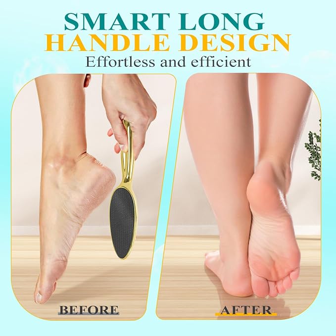 Glass Foot File, Foot Scrubber for Hard Skin Remover - Image 3