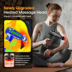 AERLANG Massage Gun with Heat Deep Tissue Back Massager Neck Massager - Image 2