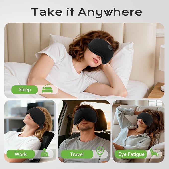 2 in 1 Heated & Cooling Gel Eye Mask - Image 9