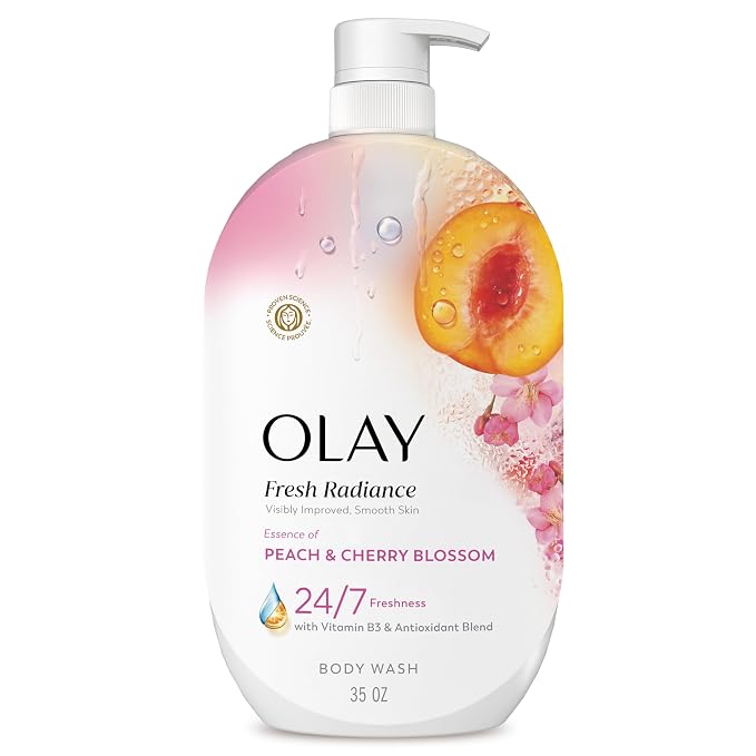 Olay Body Wash for Women, Fresh Radiance, 24/7 Skin-Loving Freshness, Visibly by Olay