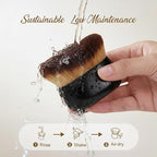 Streak-Free Kabuki Self Tanner Brush, Large Body Makeup Brush, Soft Dense Body - Image 6