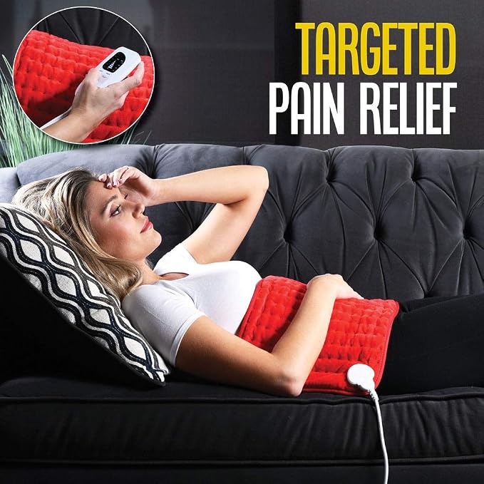 Heating pad - Electric Best for Back Pain and Cramps Relief 2 Hour auto Off - Image 2