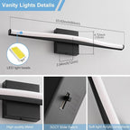 Modern Bathroom Vanity Light 24 inch, Dimmable 5CCT Led Bathroom Light Fixture - Image 4