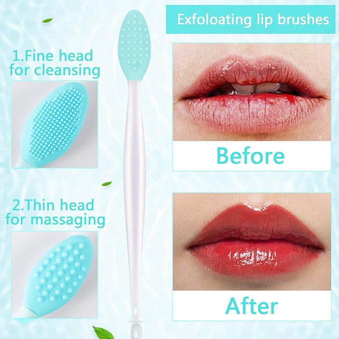 6 PCS Silicone Face Scrubber Brush Set - Image 2