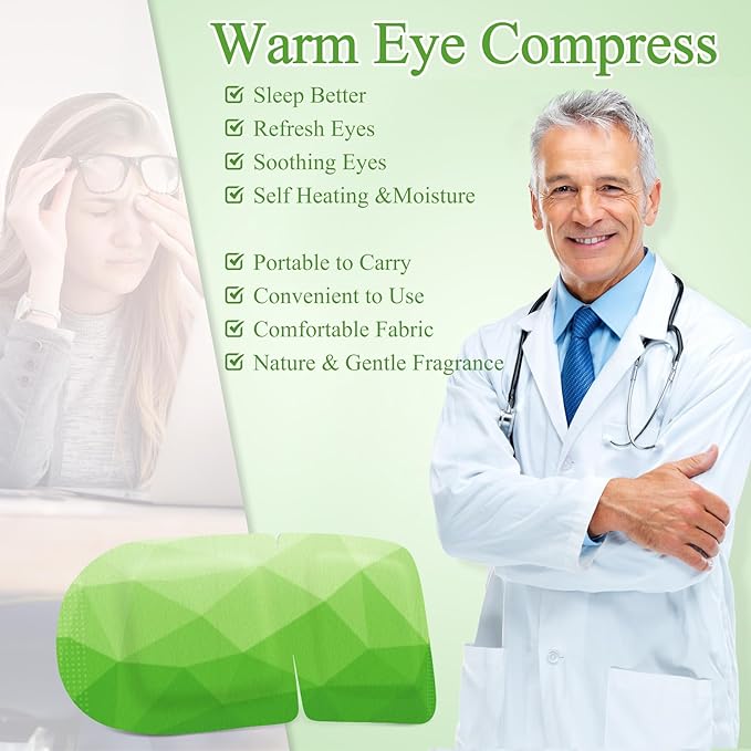 16Packs Steam Eye Mask, Heated Eye Mask - Image 3